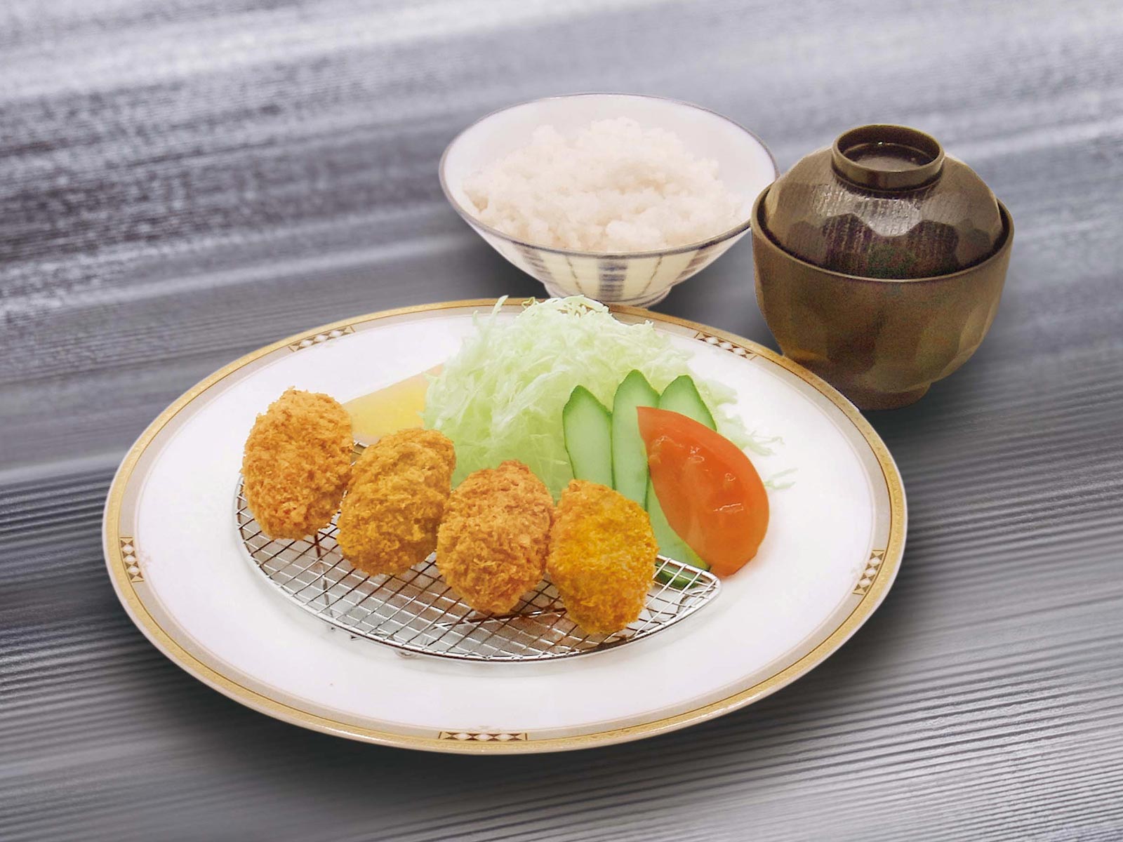 カキフライ膳